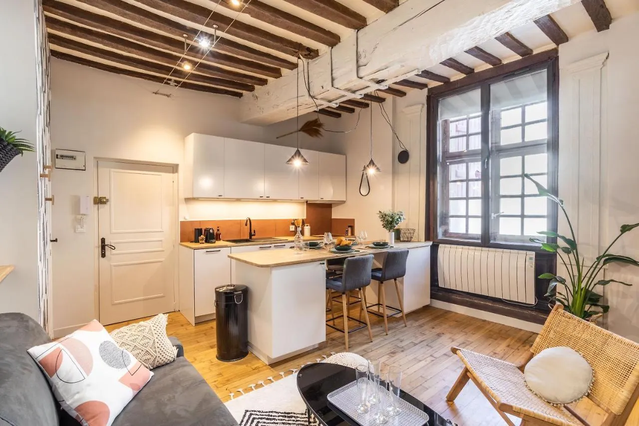 L'Atelier Des Lices - Charmant T1 Bis Au Coeur Du Centre Historique Rennes Apartment