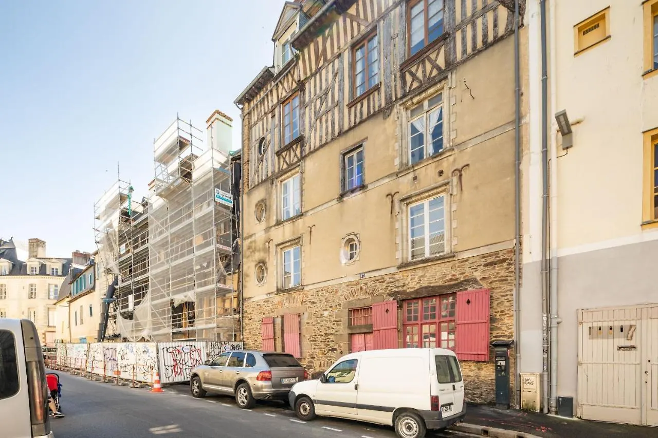 L'Atelier Des Lices - Charmant T1 Bis Au Coeur Du Centre Historique Rennes